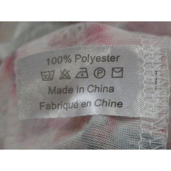 Show Me Your Mumu Robe One Size OS Pink Floral Open Front Belted Kimono - Picture 8 of 8